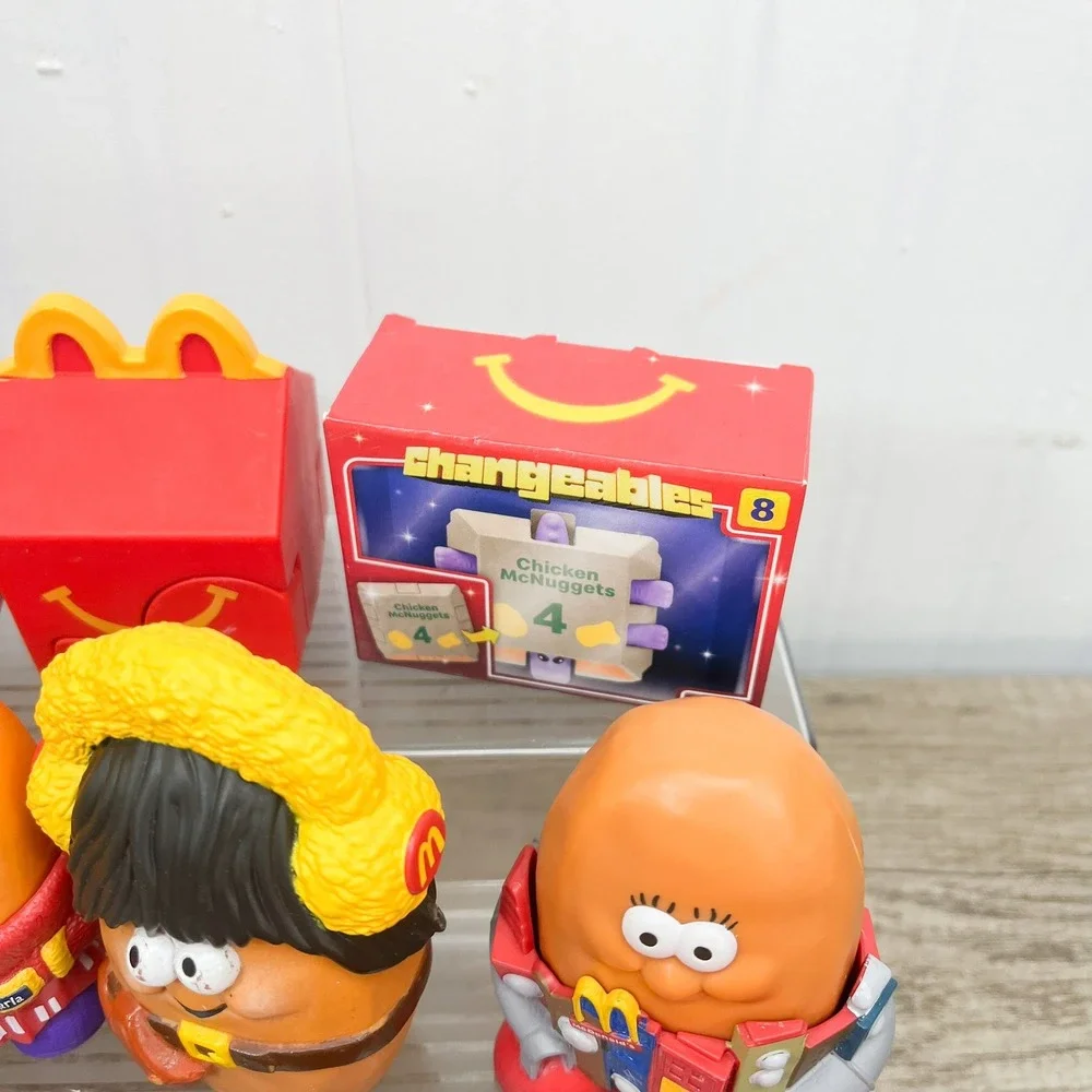 Vintage McDonalds Happy Meal Toy Lot McNugget Buddies Changeables 12pc